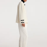 ROHE - Double - faced pankou jacket | off white