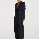 ROHE - Cropped blazer | navy