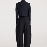 ROHE - Cropped blazer | navy