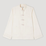 ROHE - Pankou closure jacket | off white