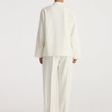 ROHE - Pankou closure jacket | off white