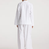 ROHE - Pankou closure crushed jacket | optic white