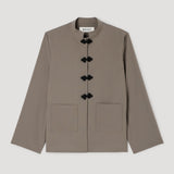 ROHE - Pankou closure jacket | taupe