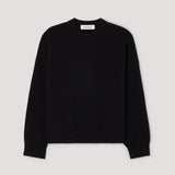 ROHE - Classic crewneck jumper | black