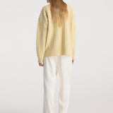 ROHE - Cable knit jumper | butter