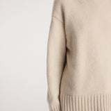 ROHE - Wool - cashmere turtleneck | oat