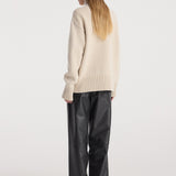 ROHE - Wool - cashmere turtleneck | oat