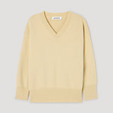 ROHE - Classic v - neck jumper | butter