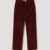 ROHE - Bruun - Signature baggy corduroy trousers | wine