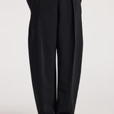 ROHE - Puck - Sculptural tailored trousers | black