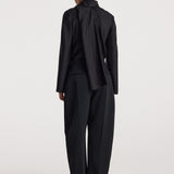 ROHE - Puck - Sculptural tailored trousers | black