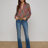 L'AGENCE - Nina Silk Blouse