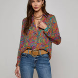 L'AGENCE - Nina Silk Blouse