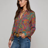 L'AGENCE - Nina Silk Blouse