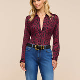 L'AGENCE - Nina Silk Blouse