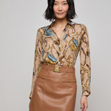 L'AGENCE - Nina Silk Blouse
