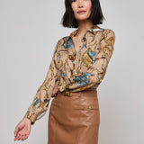 L'AGENCE - Nina Silk Blouse
