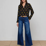 L'AGENCE - Nina Silk Blouse