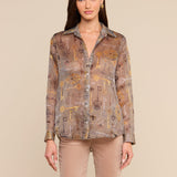 L'AGENCE - Nina Silk Blouse