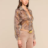 L'AGENCE - Nina Silk Blouse