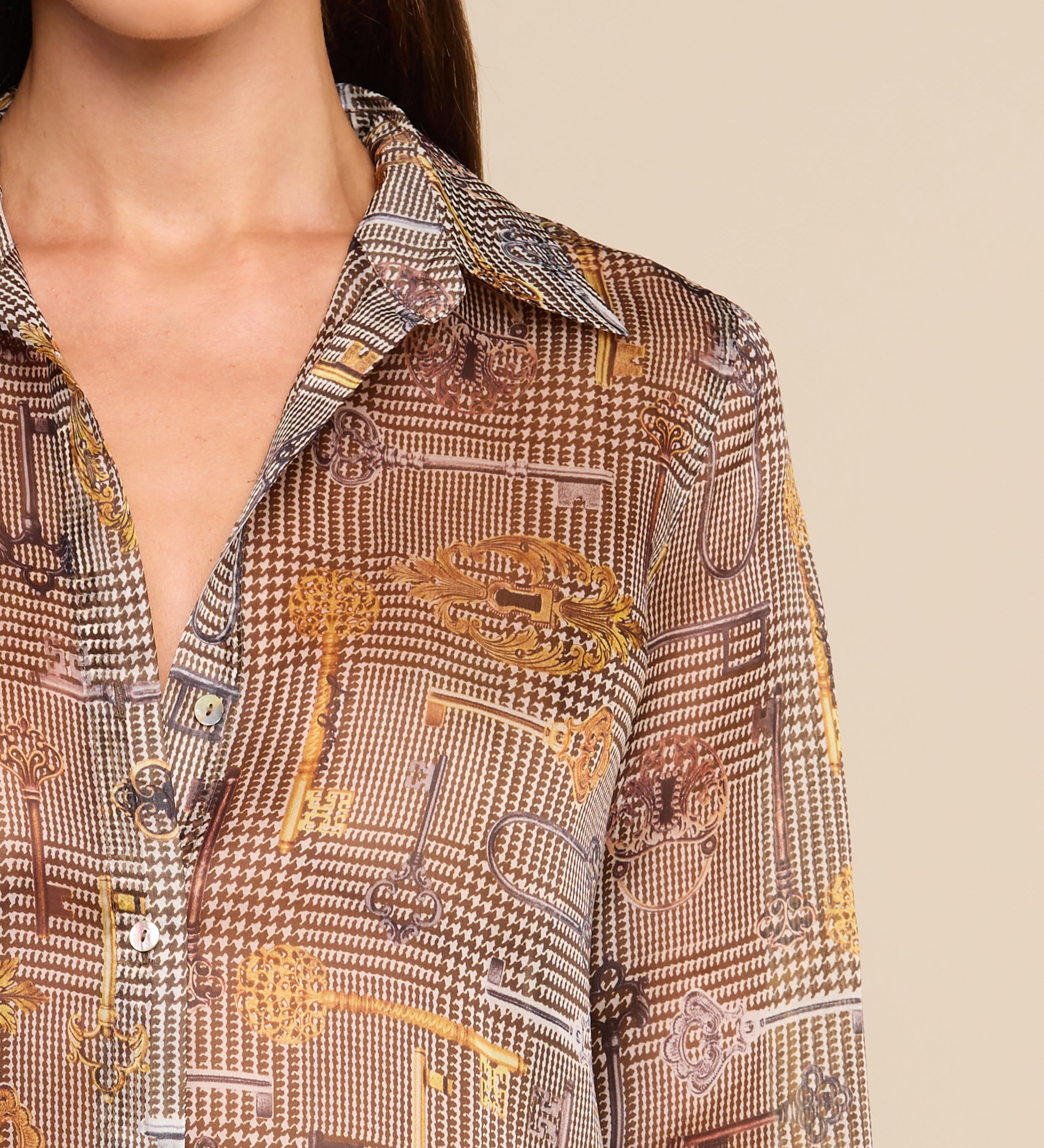 L'AGENCE - Nina Silk Blouse