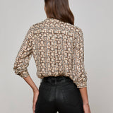 L'AGENCE - Nina Silk Blouse