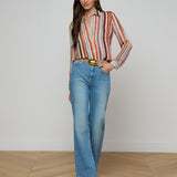 L'AGENCE - Nina Silk Blouse