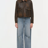 Simkhai - Sage Leather Jacket