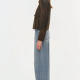 Simkhai - Sage Leather Jacket