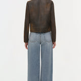 Simkhai - Sage Leather Jacket