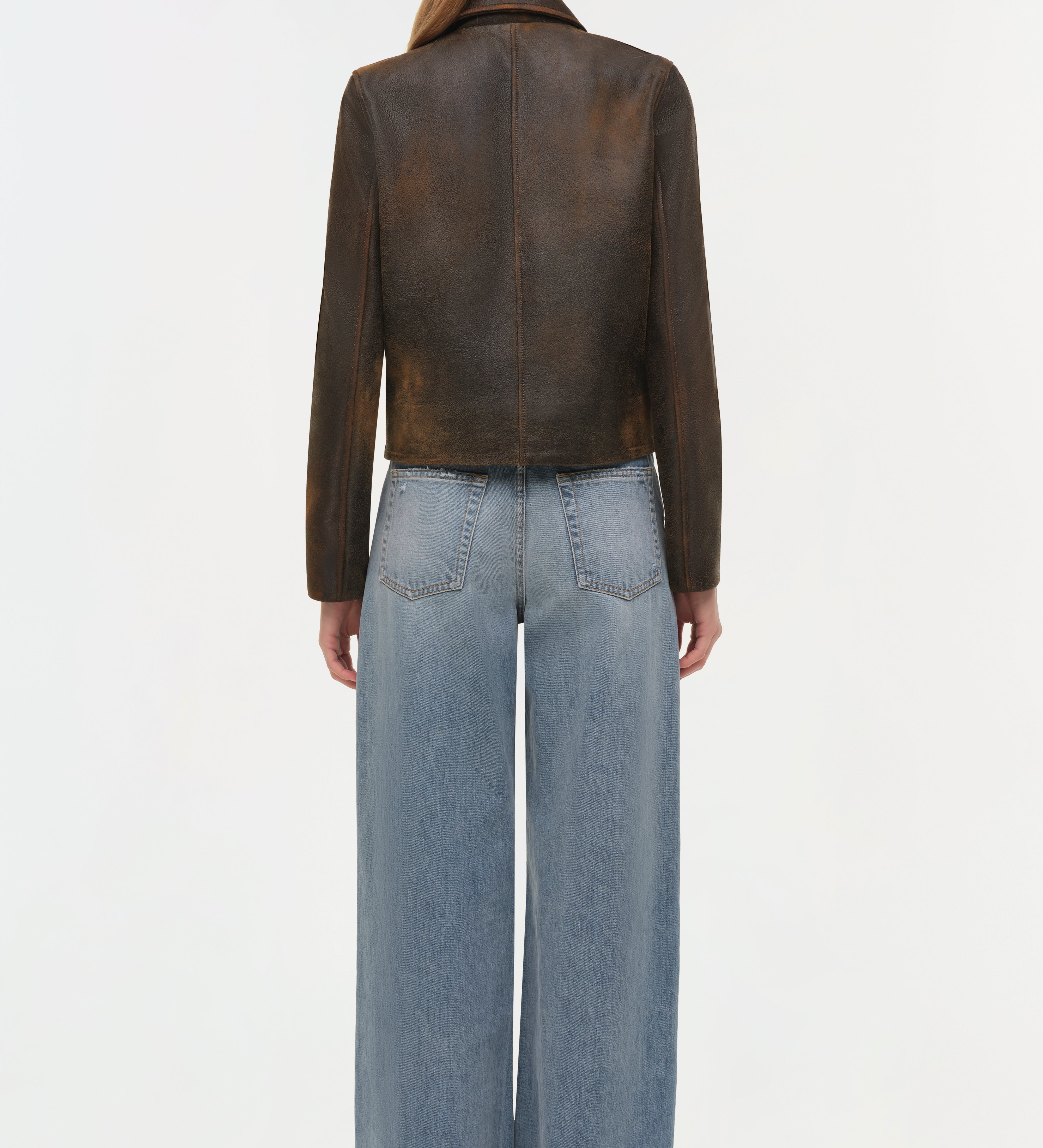Simkhai - Sage Leather Jacket