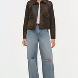 Simkhai - Sage Leather Jacket