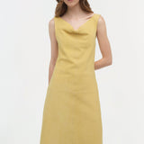 Simkhai - Bridger Suede Halter Midi Dress