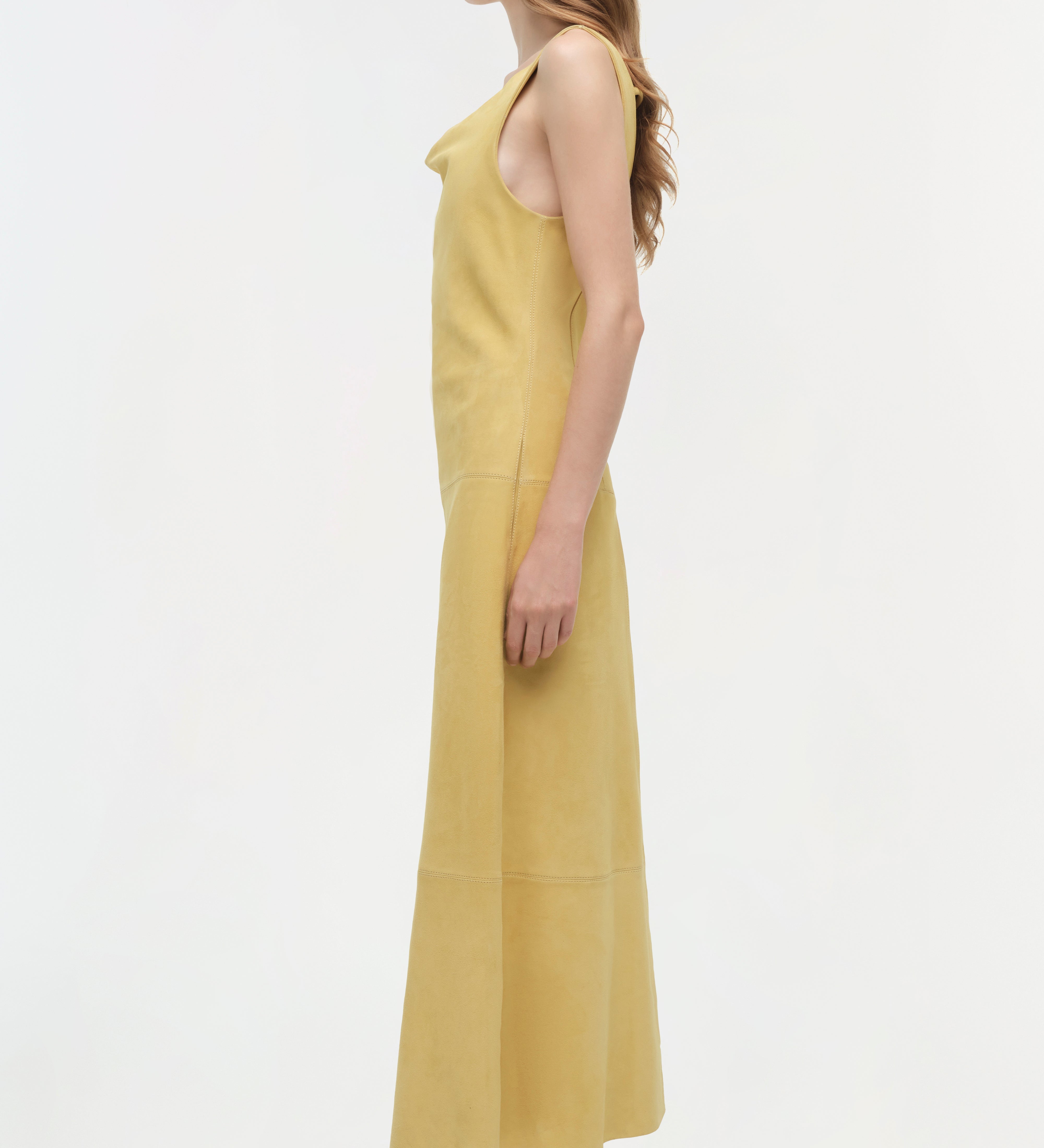 Simkhai - Bridger Suede Halter Midi Dress