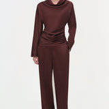 Simkhai - Kyra Satin Wide Leg Pant