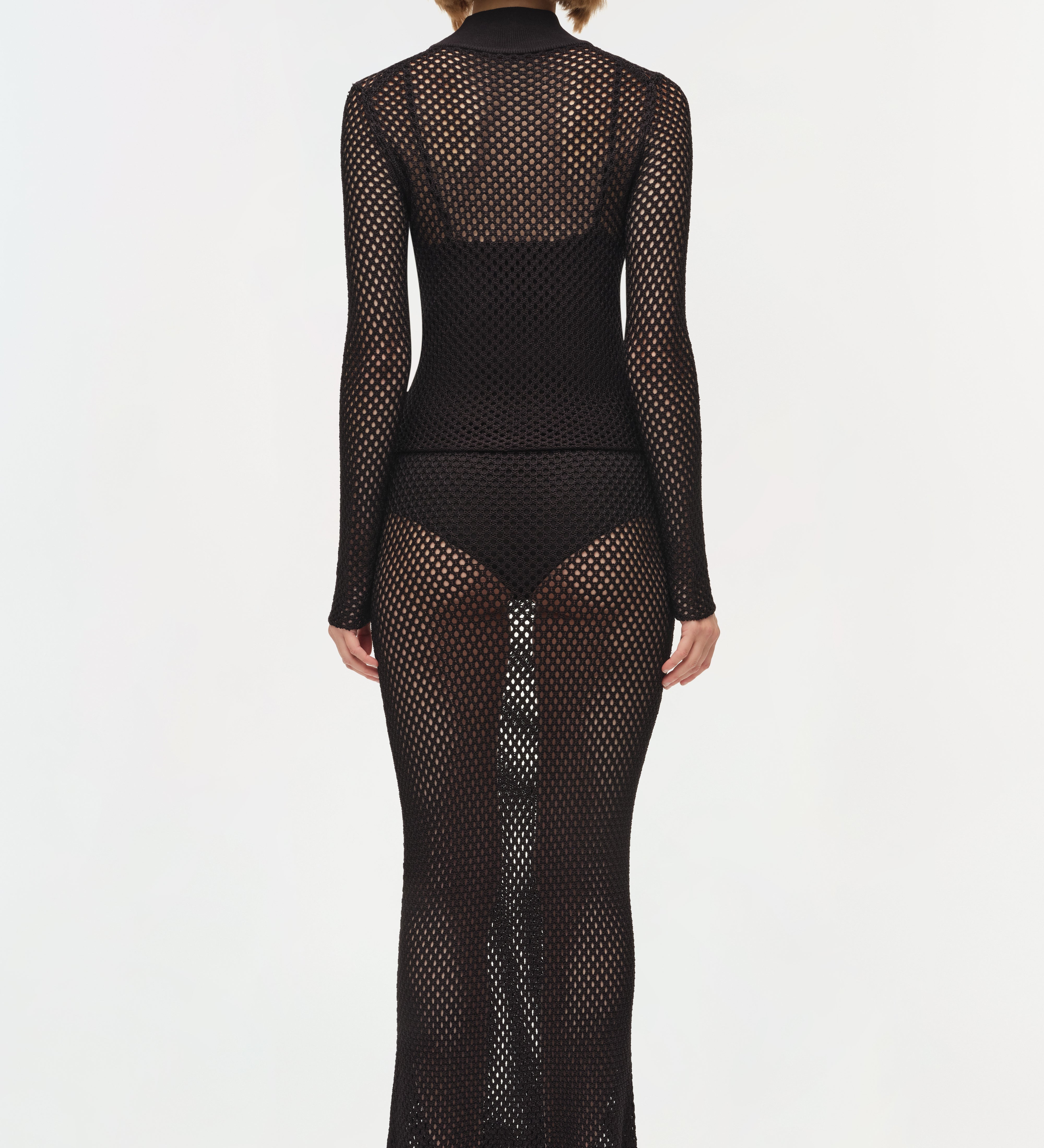 Simkhai - Bexley Mesh Knit Top