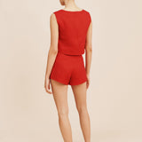 Posse - ROSALIE SHORT - RED