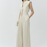 Simkhai - Ramsey Linen Wide Leg Pant