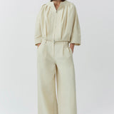 Simkhai - Jess Pleated Cotton Faille Jacket