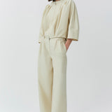 Simkhai - Jess Pleated Cotton Faille Jacket