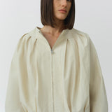 Simkhai - Jess Pleated Cotton Faille Jacket