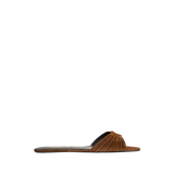 Saint Laurent - Babylone Suede Slides