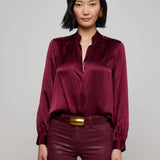 L'AGENCE - Bianca Silk Blouse