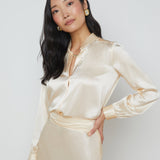 L'AGENCE - Bianca Silk Blouse
