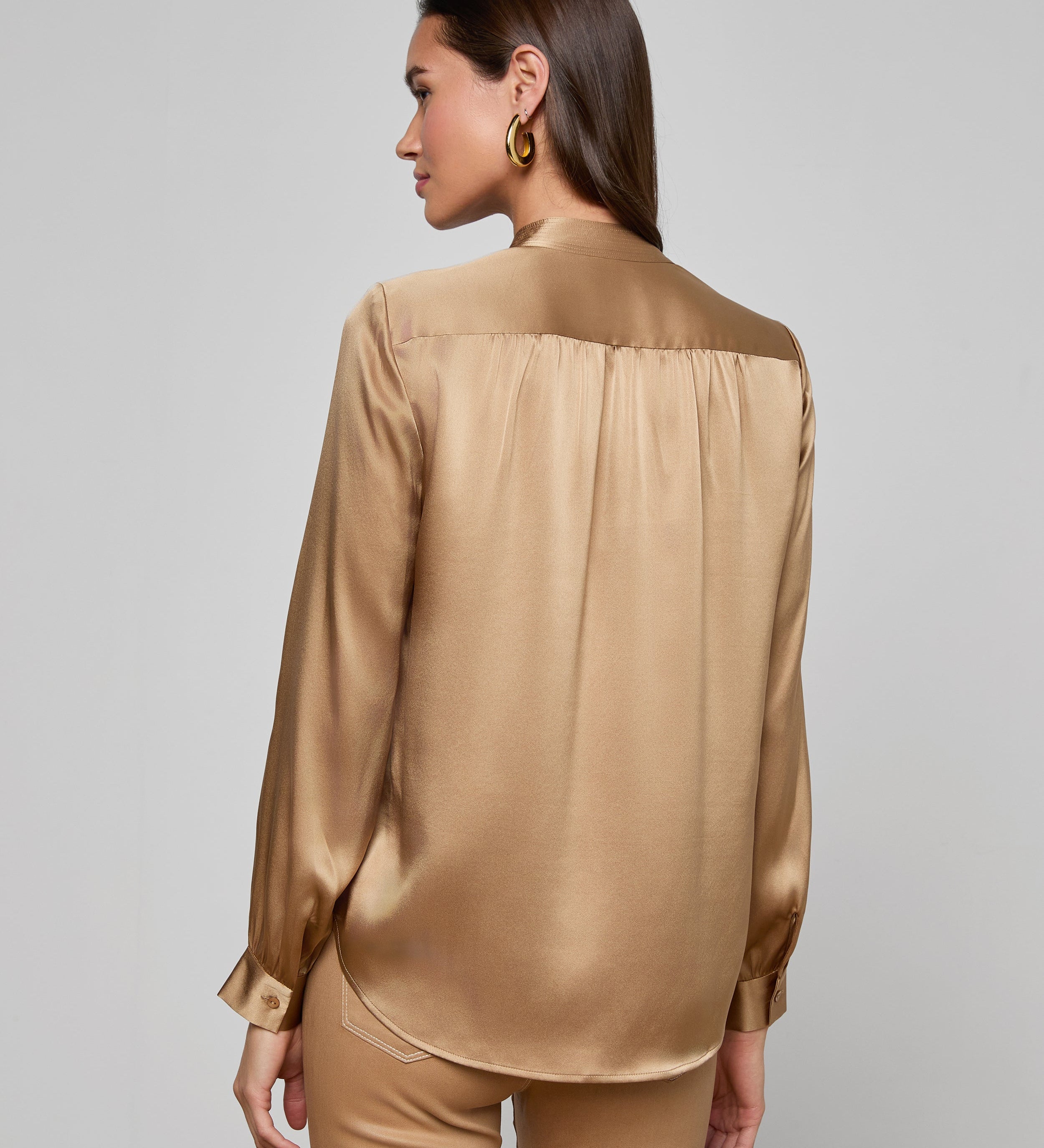L'AGENCE - Bianca Silk Blouse