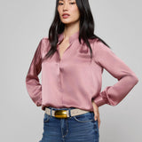 L'AGENCE - Bianca Silk Blouse