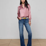 L'AGENCE - Bianca Silk Blouse
