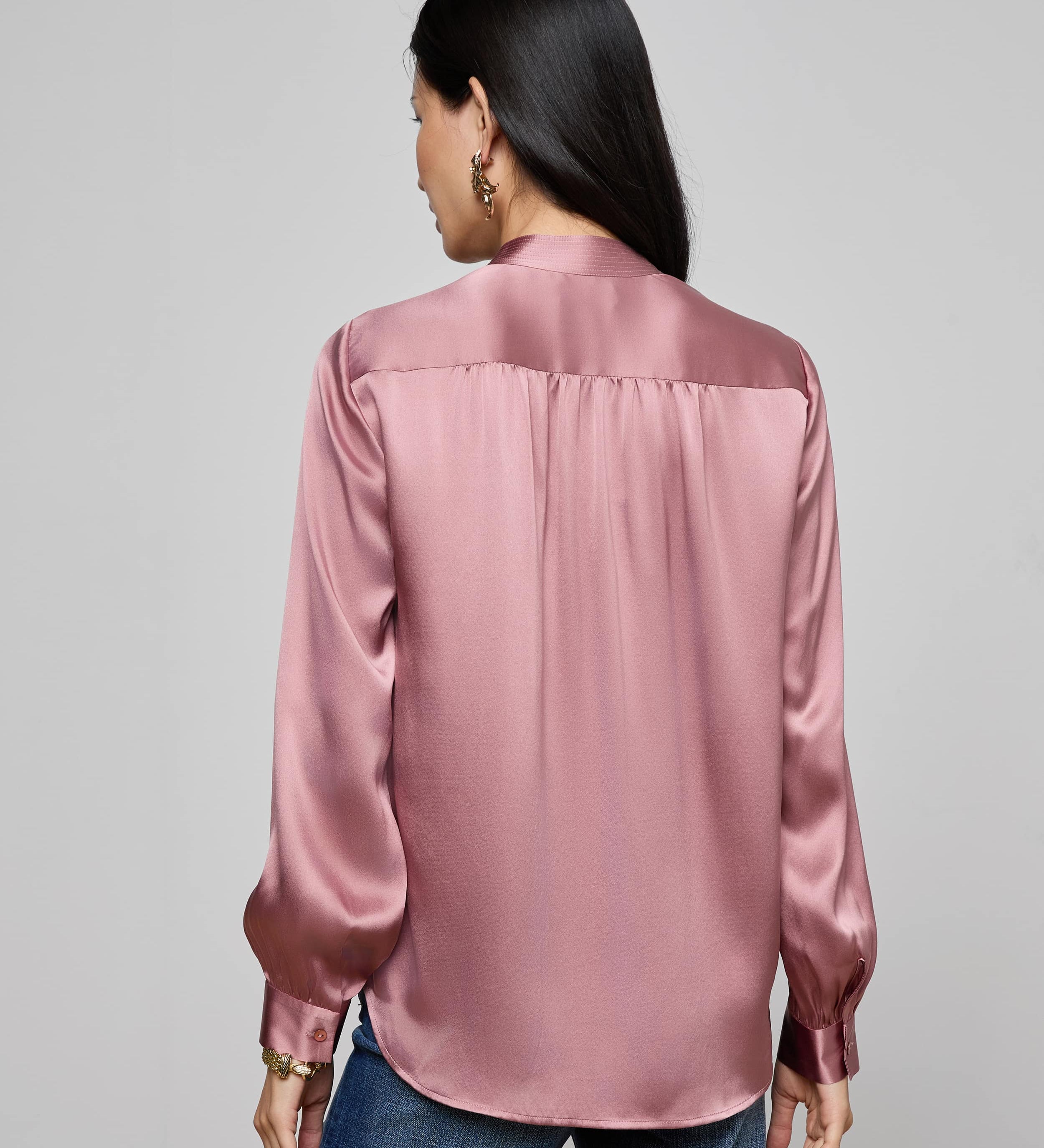 L'AGENCE - Bianca Silk Blouse