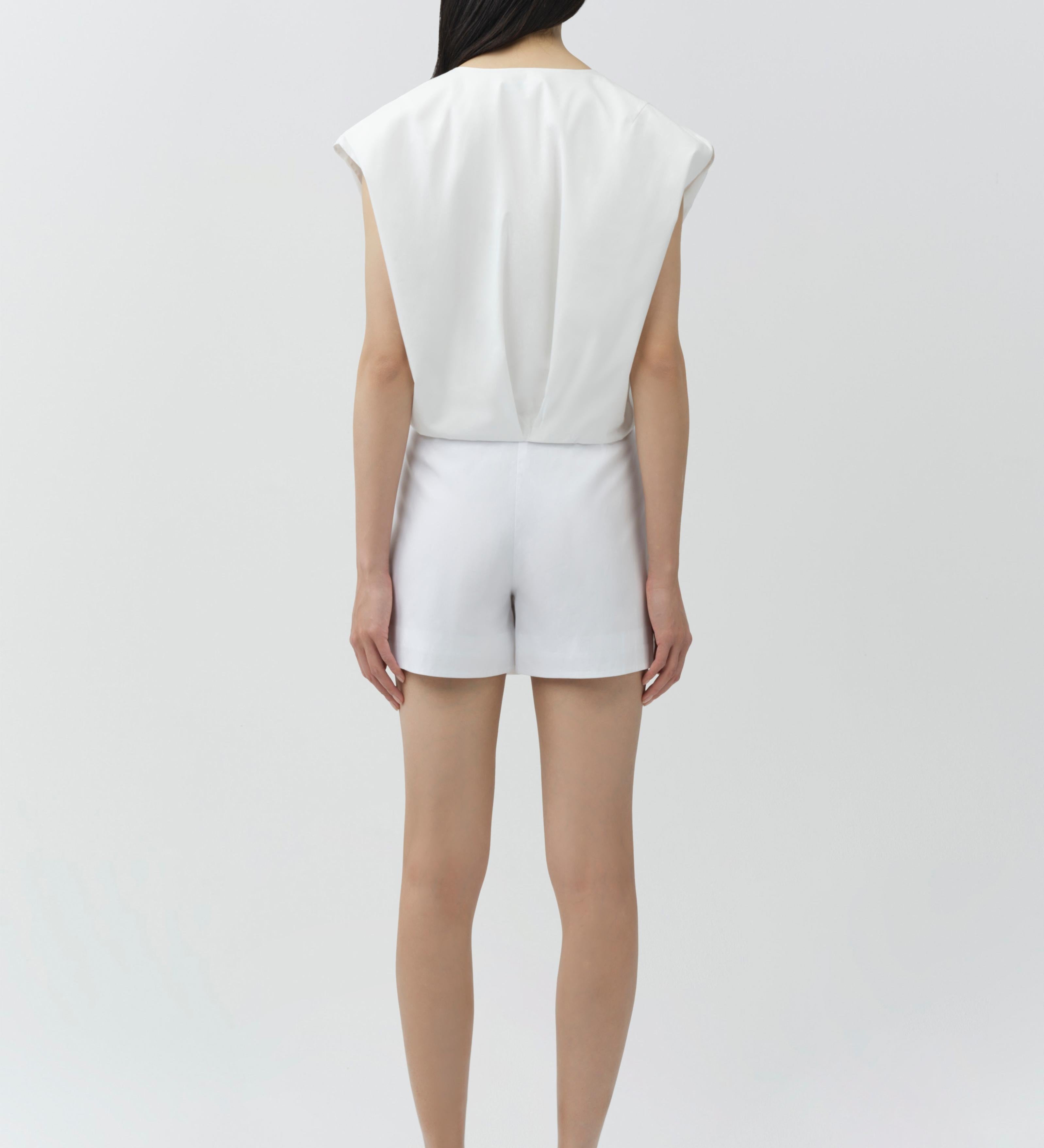 Simkhai - Wrenli Cotton Pleated Top