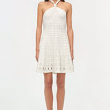 Simkhai - Jenna Eyelet Knit Mini Dress